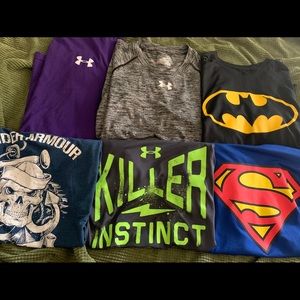 Men’s Small Clothing: Nike, Under Armour, Adidas